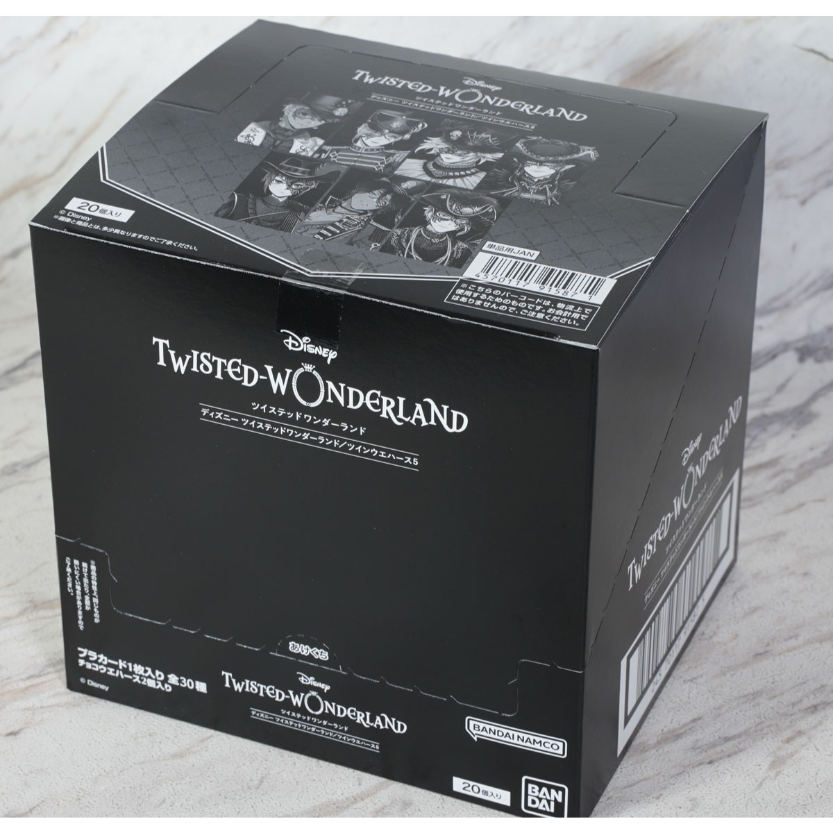 Bandai Namco Disney Twisted Wonderland Twin Wafer Vol.5-Whole Box (20pcs)-Bandai-Ace Cards &amp; Collectibles