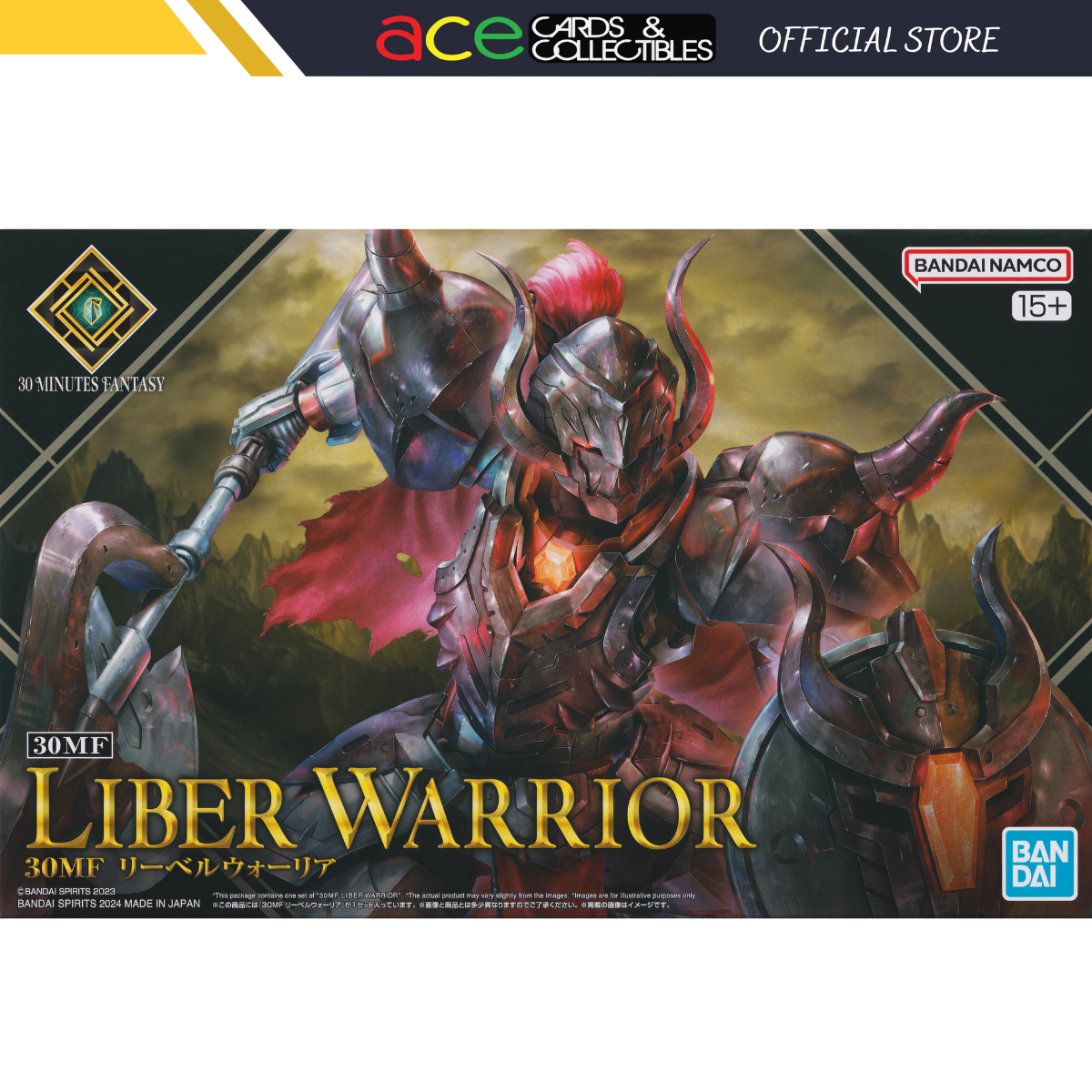 Bandai Plastic Model Kit 30MF Liber Warrior-Bandai-Ace Cards &amp; Collectibles