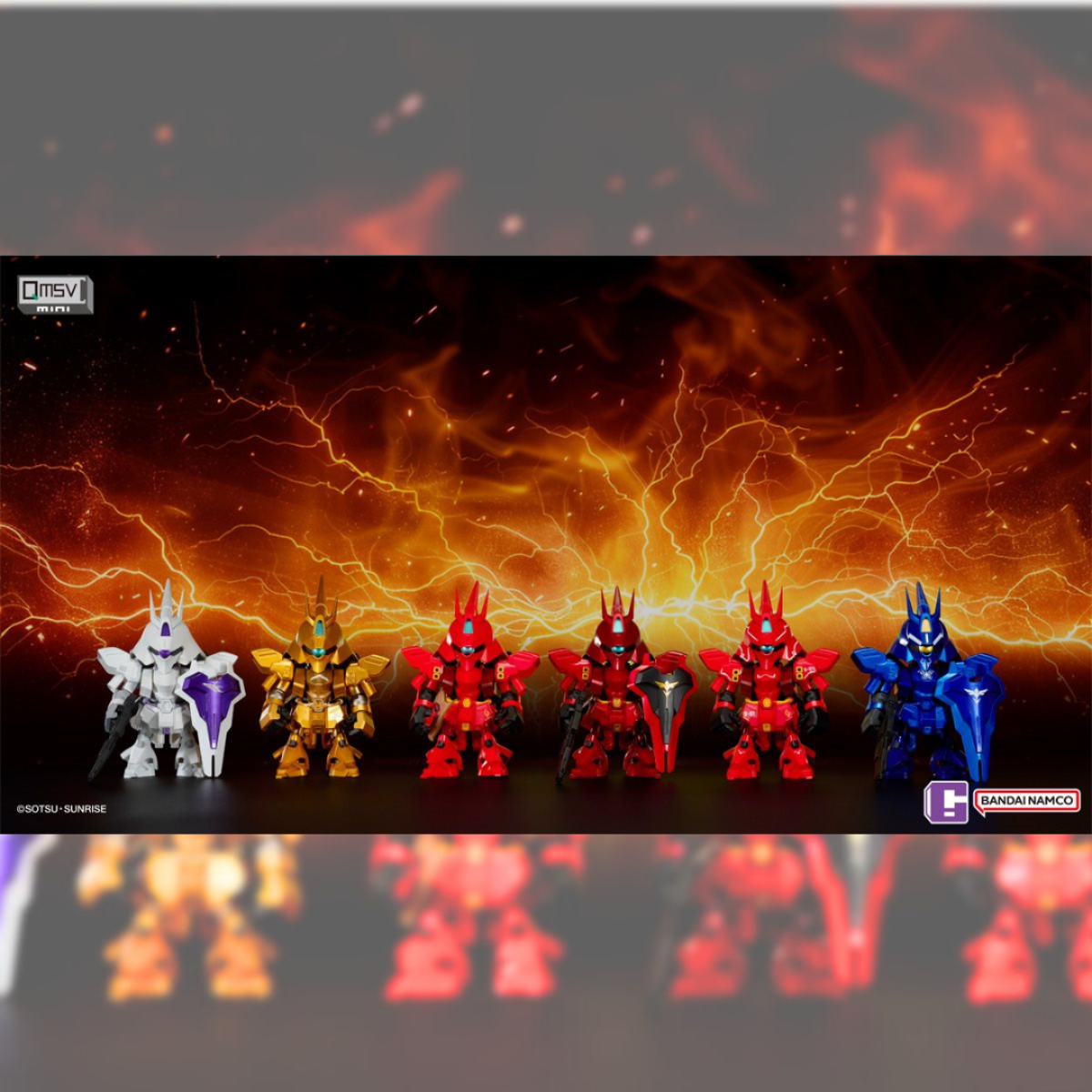 Bandai QMSV Mini - MSN-04 Sazabi Series Blind Box-Single Box (Random)-Bandai-Ace Cards & Collectibles