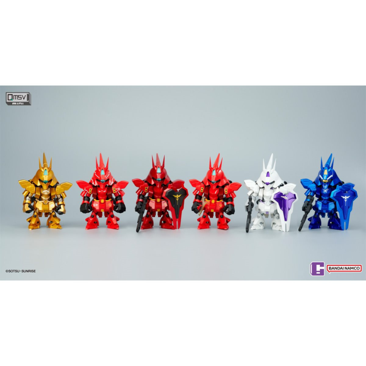 Bandai QMSV Mini - MSN-04 Sazabi Series Blind Box-Single Box (Random)-Bandai-Ace Cards &amp; Collectibles