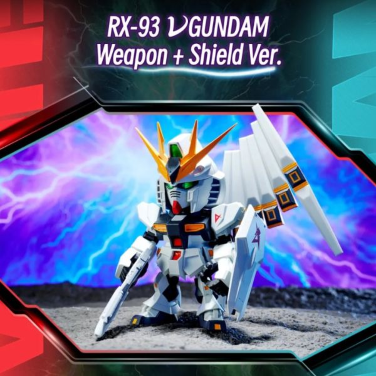 Bandai QMSV Mini RX-93 νGUNDAM Series Blind Box-Single Box (Random)-Bandai-Ace Cards &amp; Collectibles