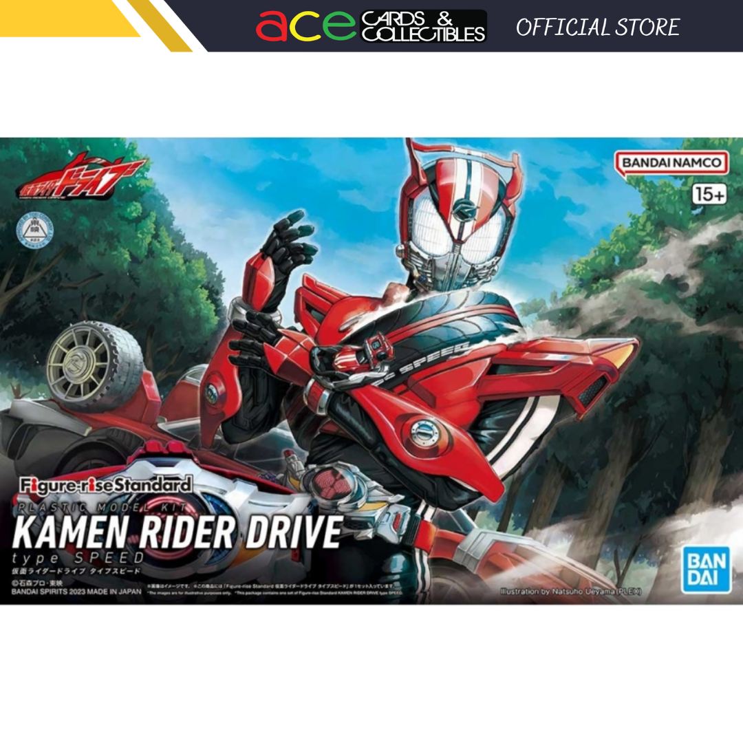 Bandai Spirits Figure-rise Standard Kamen Rider Drive Type Speed-Bandai-Ace Cards &amp; Collectibles