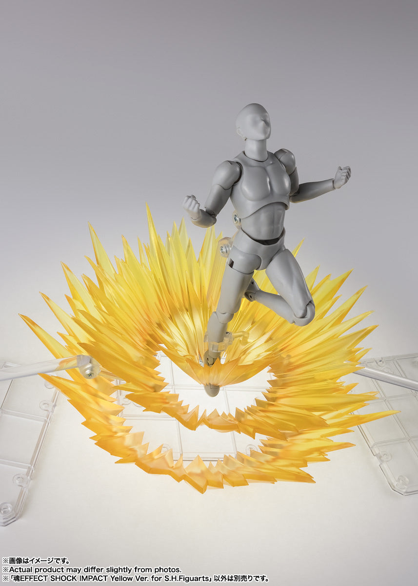 Bandai Tamashii S.H.Figuarts Effect Shock Impact (Yellow Ver.)-Bandai-Ace Cards &amp; Collectibles