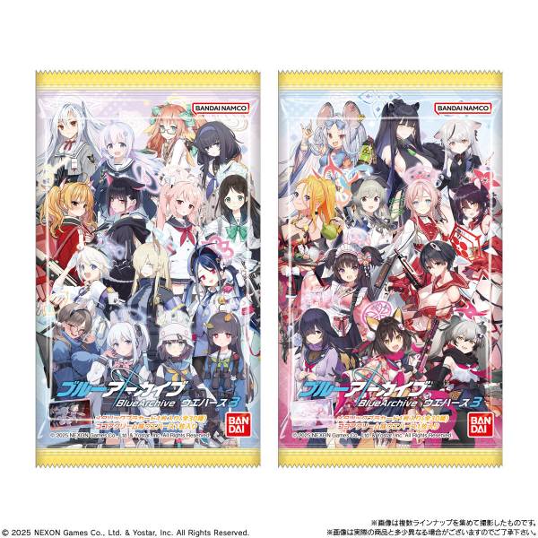 Bandai x Blue Archive Wafer 3-Single Pack (Random)-Bandai-Ace Cards &amp; Collectibles