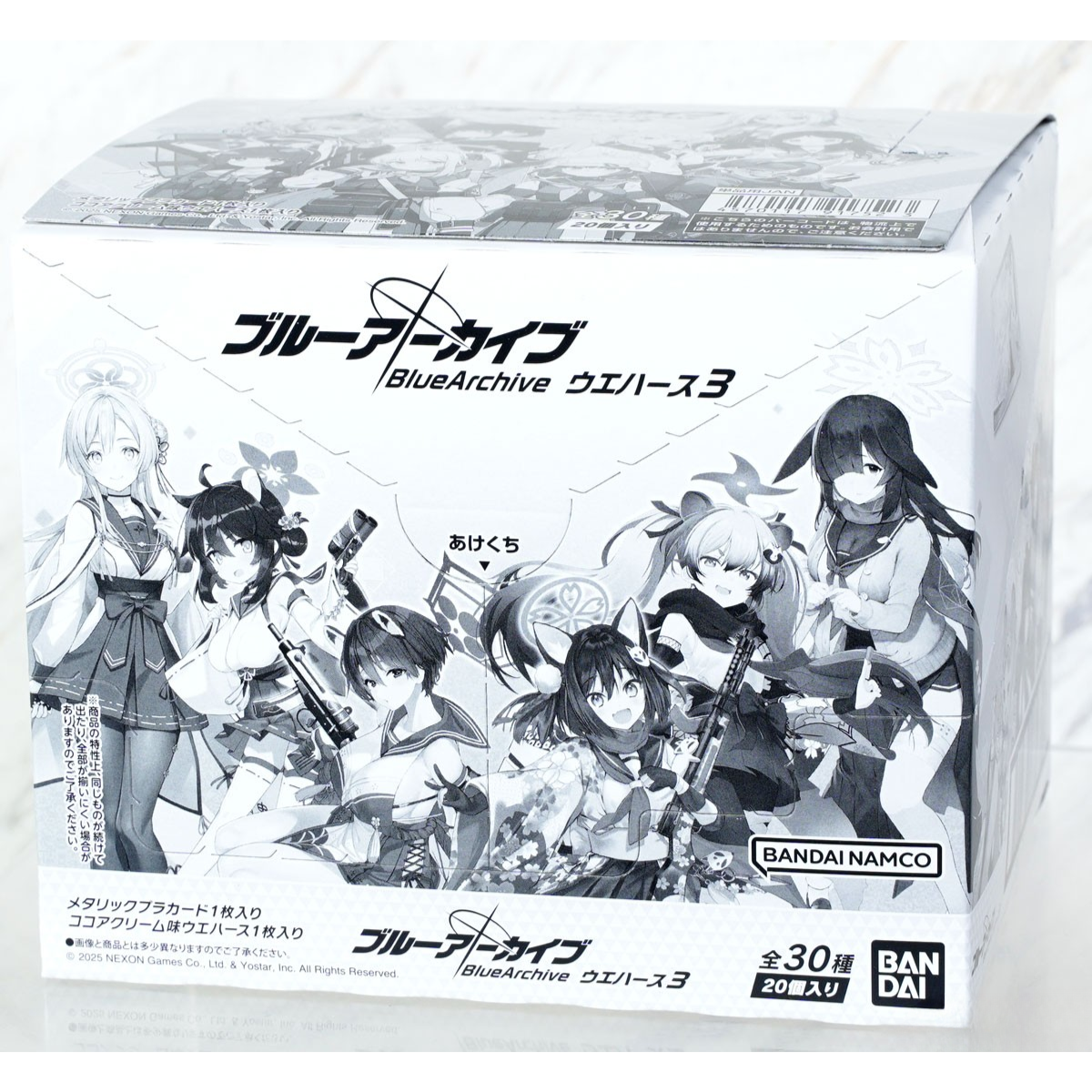 Bandai x Blue Archive Wafer 3-Single Pack (Random)-Bandai-Ace Cards & Collectibles