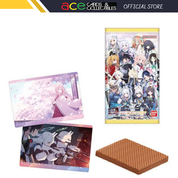 Bandai x Blue Archive Wafer 3-Single Pack (Random)-Bandai-Ace Cards & Collectibles