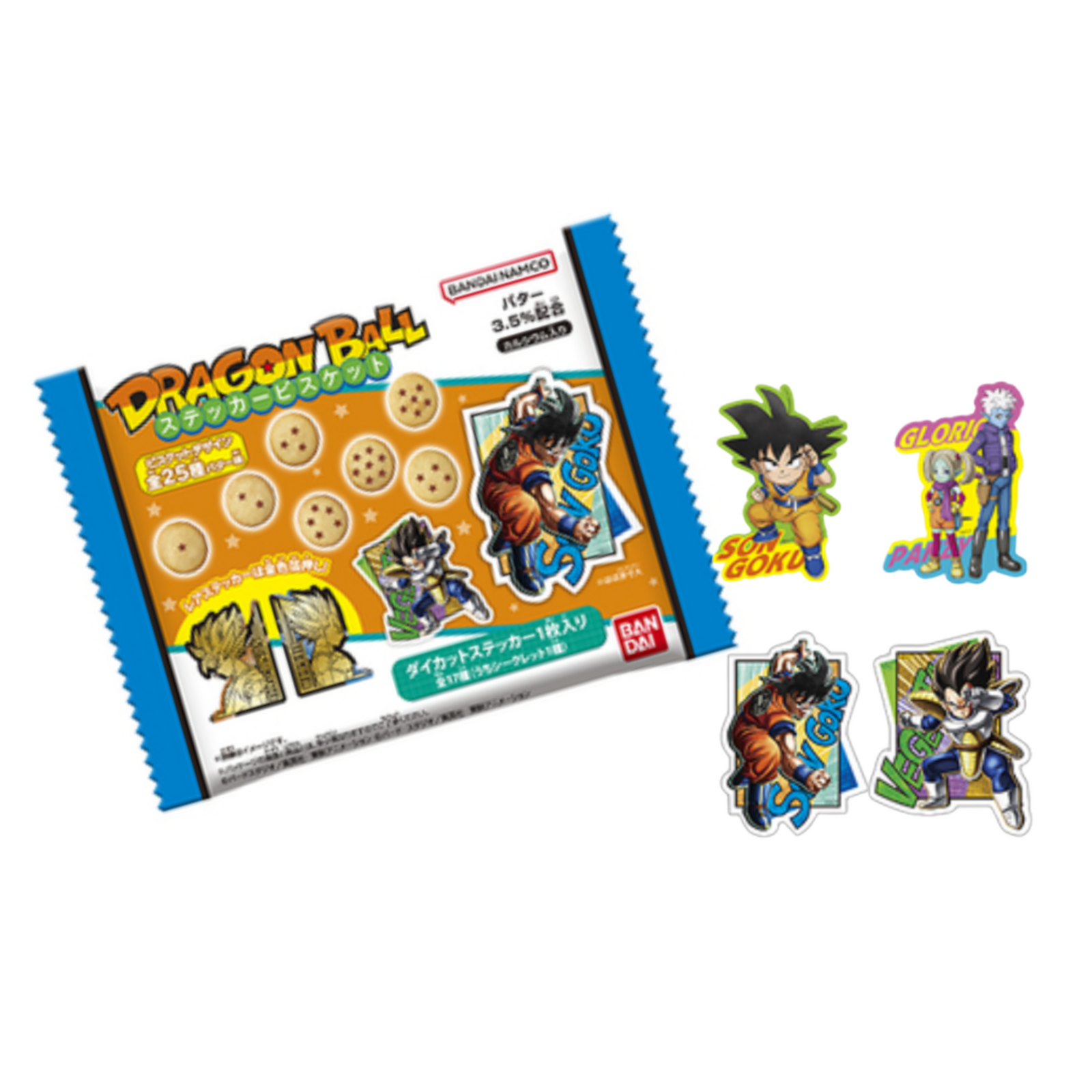 Bandai x Dragonball Sticker Biscuit-Single Pack (Random)-Bandai-Ace Cards & Collectibles