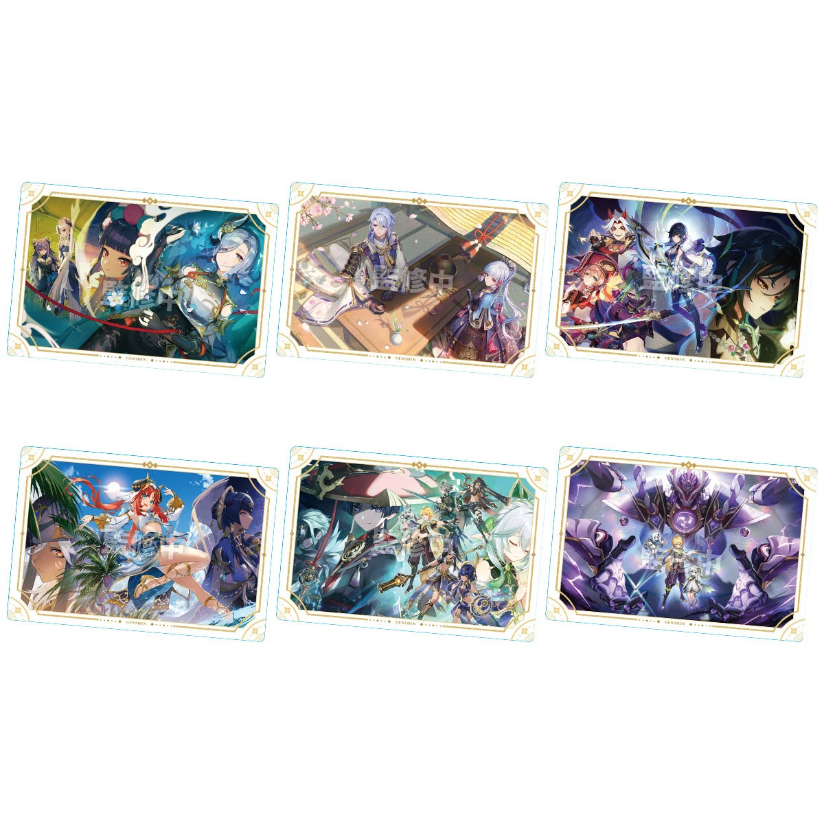 Bandai x Genshin Impact Wafer Vol.2-Single Pack (Random)-Bandai-Ace Cards & Collectibles