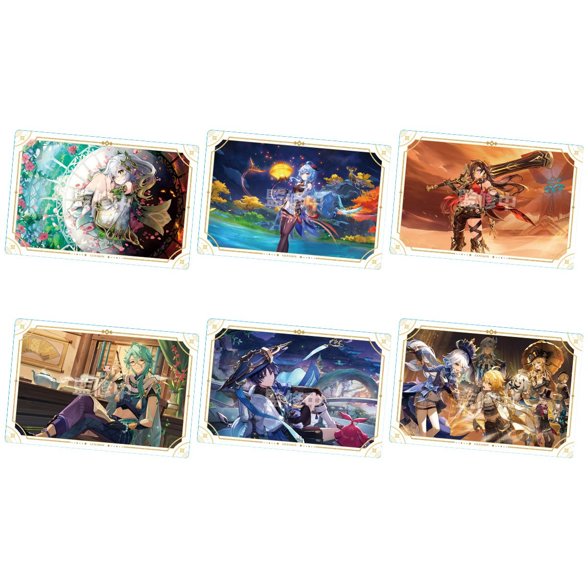 Bandai x Genshin Impact Wafer Vol.2-Single Pack (Random)-Bandai-Ace Cards & Collectibles