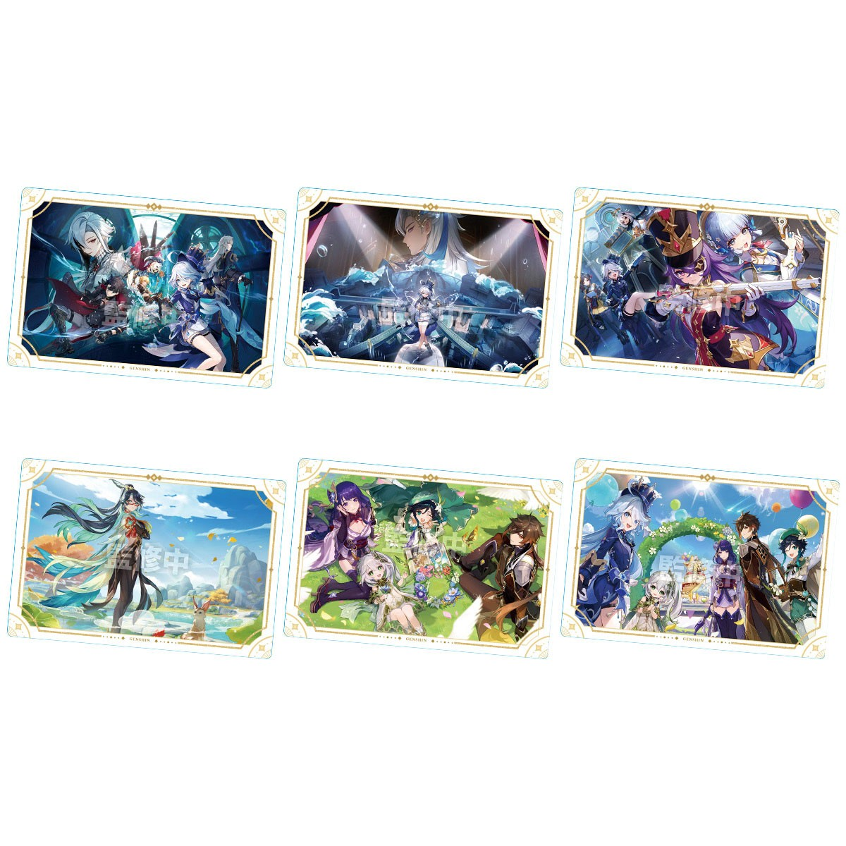 Bandai x Genshin Impact Wafer Vol.2-Single Pack (Random)-Bandai-Ace Cards & Collectibles