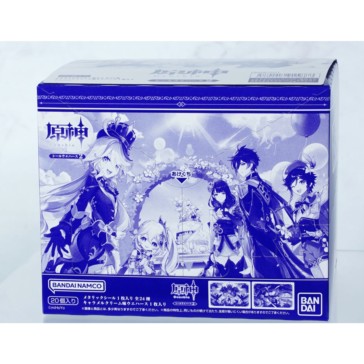 Bandai x Genshin Impact Wafer Vol.2-Single Pack (Random)-Bandai-Ace Cards & Collectibles