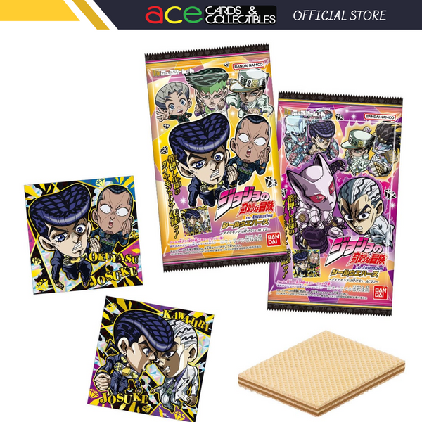 Bandai x Jojo Bizarre Adventure Deformer Seal Wafers Diamond Is Unbreakable Act 2 (Wafer)-Single Pack (Random)-Bandai-Ace Cards & Collectibles