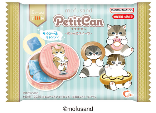 Bandai x Mofusand Petit Candy Can (Candy)-Whole Box (10packs)-Bandai-Ace Cards & Collectibles