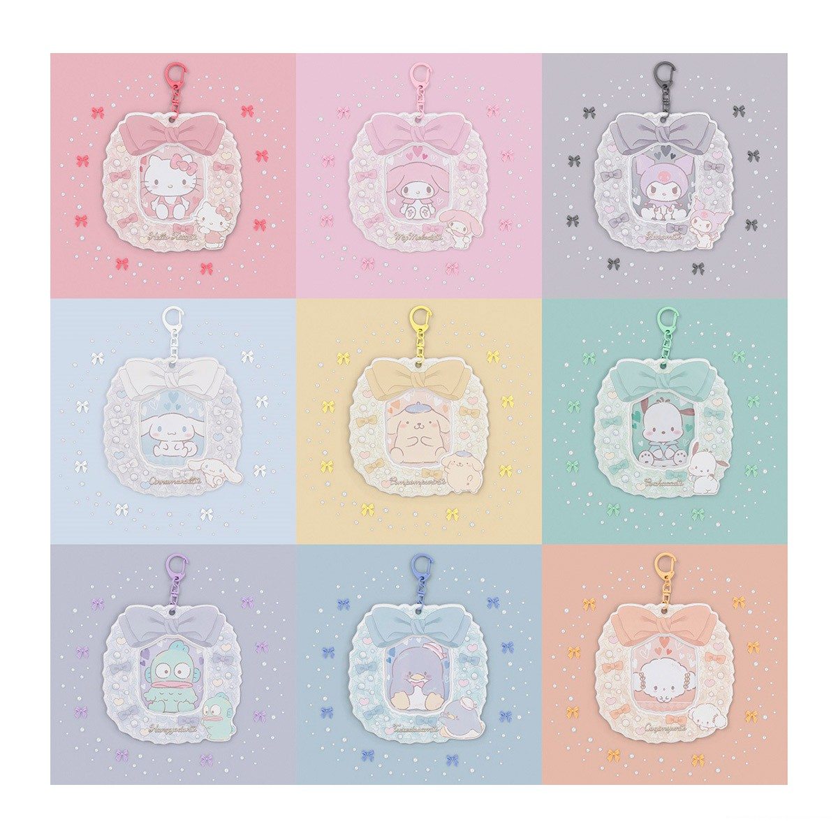 Bandai x Sanrio Characters Choco Snacks &amp; Card Holder-Single Pack (Random)-Bandai-Ace Cards &amp; Collectibles
