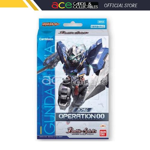 Battle Spirits Collaboration Starter Gundam - Operation 00 [BS-SD53]-Bandai-Ace Cards &amp; Collectibles