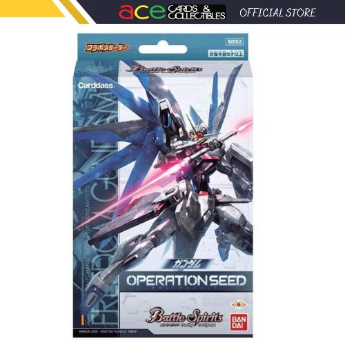 Battle Spirits Collaboration Starter Gundam - Operation Seed [BS-SD52]-Bandai-Ace Cards &amp; Collectibles