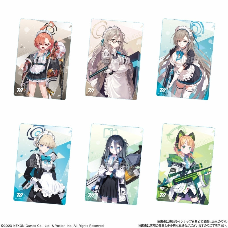 Blue Archive Card Collection Wafer-Single Pack (Random)-Bandai-Ace Cards &amp; Collectibles
