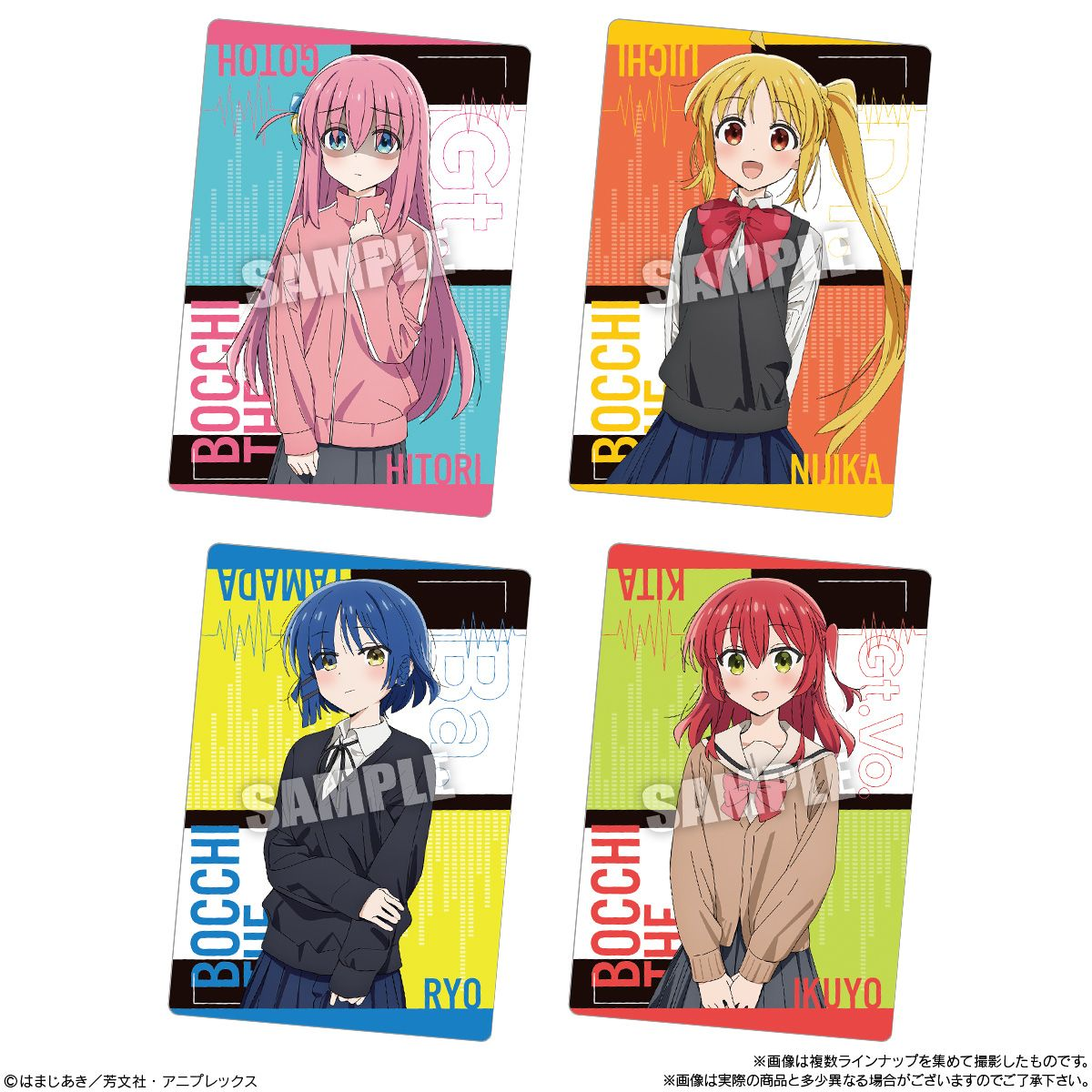 Bocchi The Rock! Metallic Card Collection Wafers-Single Pack (Random)-Bandai-Ace Cards &amp; Collectibles