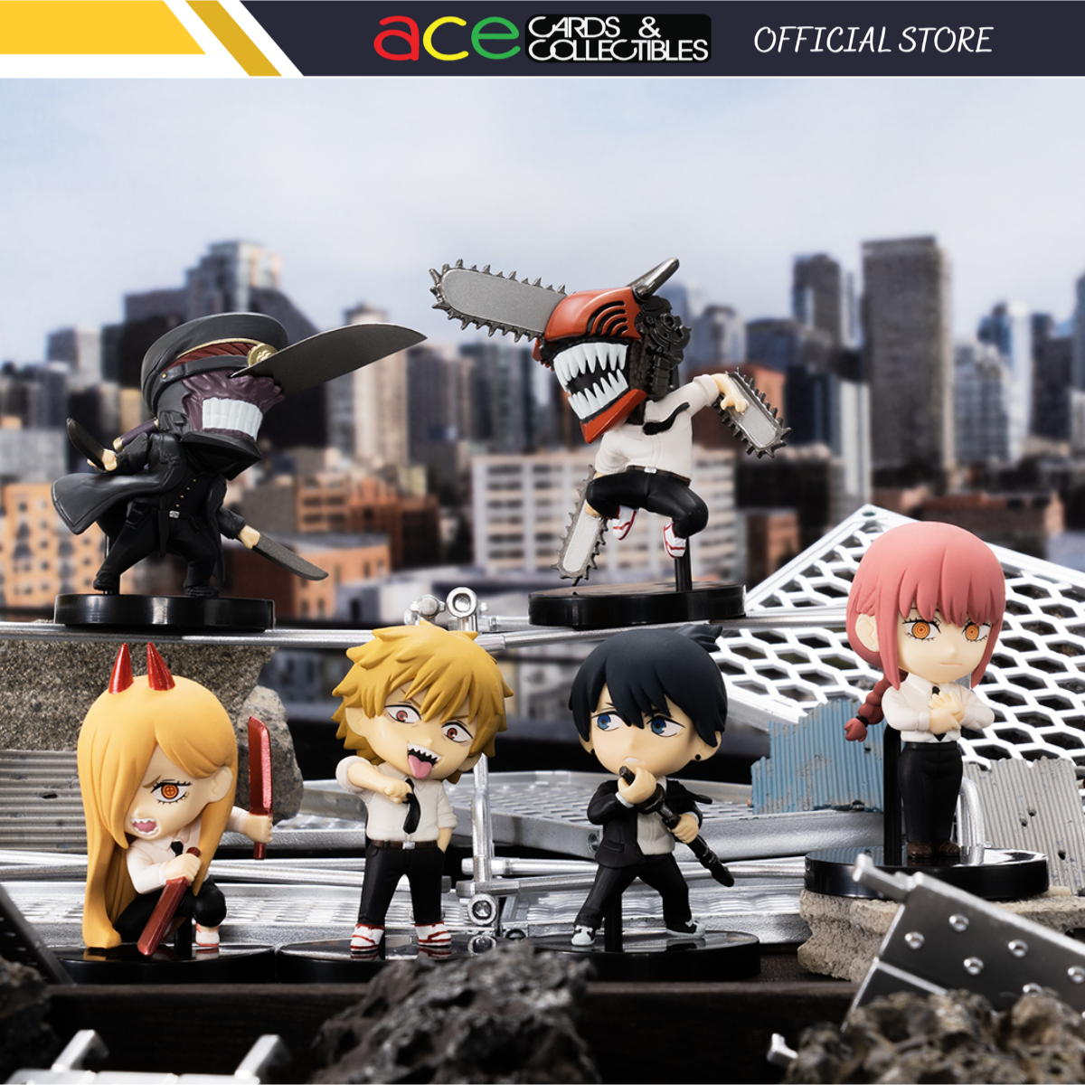 Chainsaw Man Adverge Motion Set-Bandai-Ace Cards & Collectibles