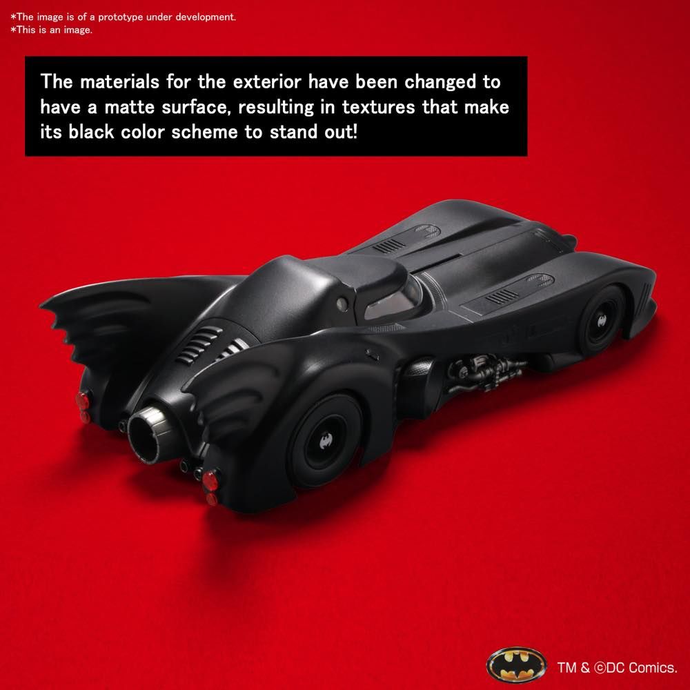 DC 1/35 Scale Model Kit Batmobile (Batman Ver.)-Bandai-Ace Cards &amp; Collectibles