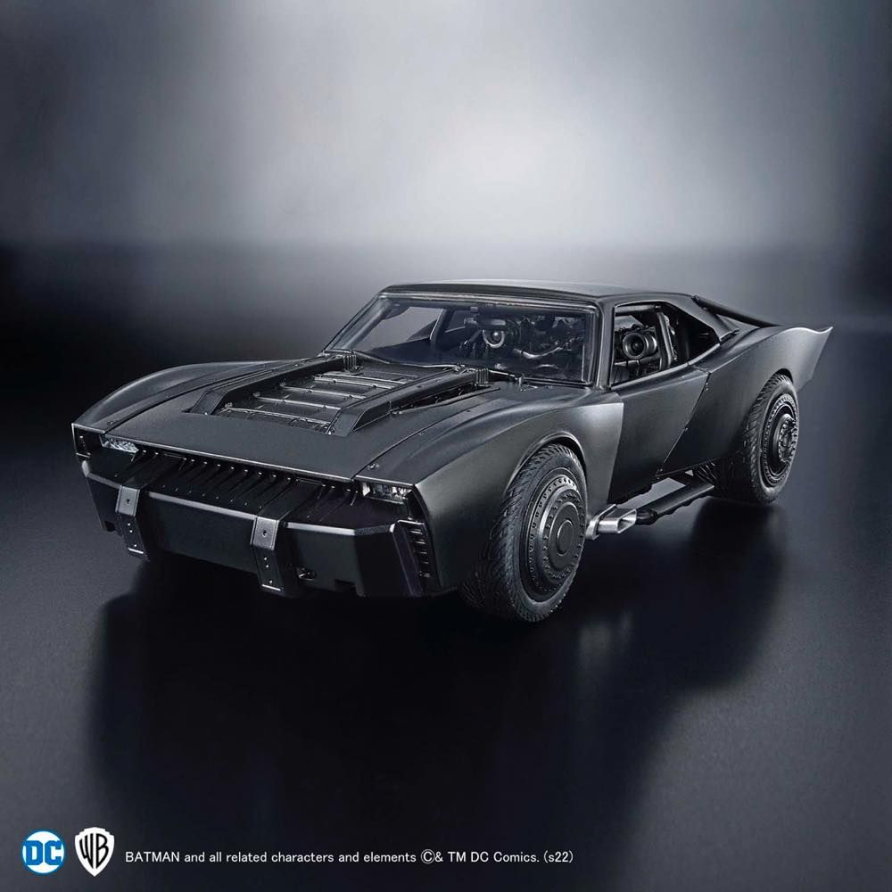 DC 1/35 Scale Model Kit Batmobile (The Batman Ver.)-Bandai-Ace Cards &amp; Collectibles