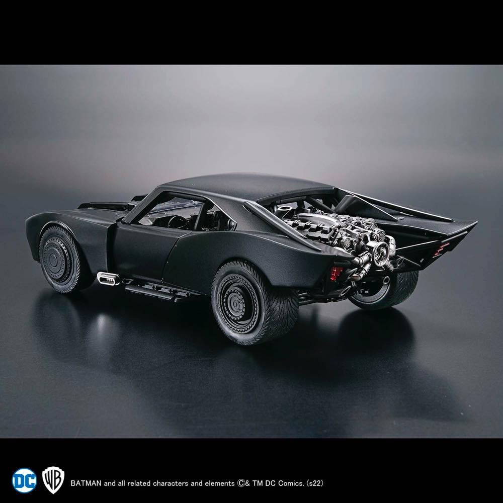 DC 1/35 Scale Model Kit Batmobile (The Batman Ver.)-Bandai-Ace Cards &amp; Collectibles