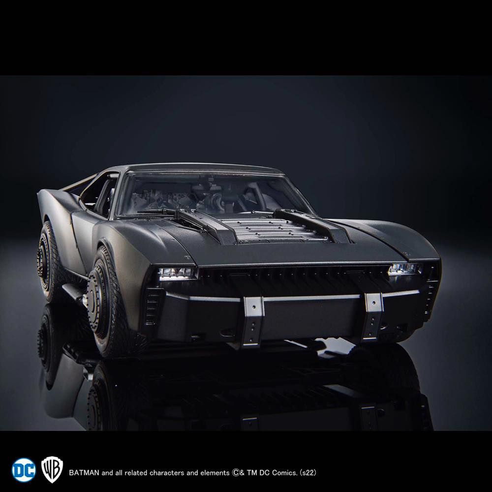 DC 1/35 Scale Model Kit Batmobile (The Batman Ver.)-Bandai-Ace Cards &amp; Collectibles