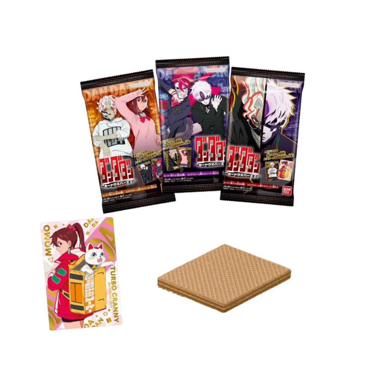 DanDaDan Wafers Vol 2-Single Pack (Random)-Bandai-Ace Cards & Collectibles