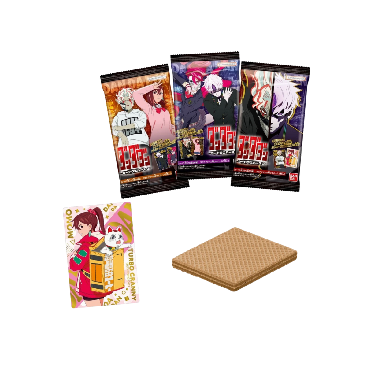 DanDaDan Wafers Vol 2-Single Pack (Random)-Bandai-Ace Cards & Collectibles