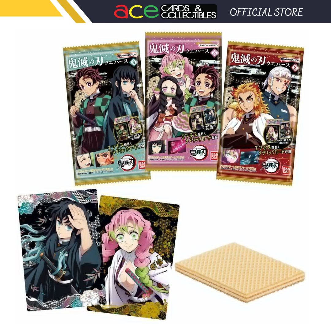 Demon Slayer: Kimetsu No Yaiba Wafers 8-Single Pack (Random)-Bandai-Ace Cards & Collectibles
