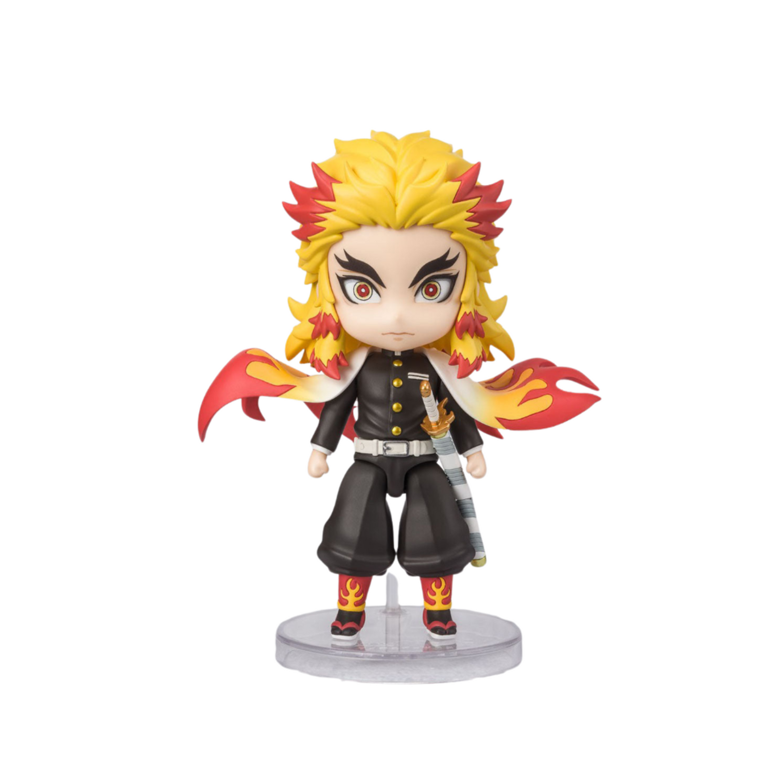 Demon Slayer: Kimetsu no Yaiba -Figuarts Mini- "Rengoku Kyojuro" Flame Beathing-Bandai-Ace Cards & Collectibles