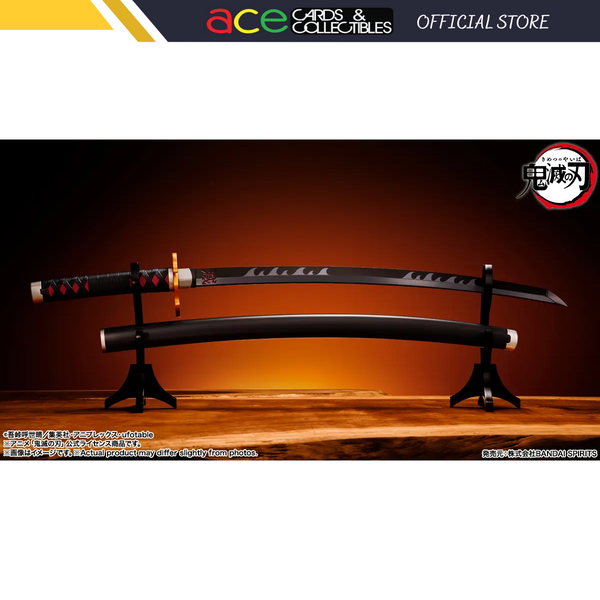 Demon Slayer: Kimetsu no Yaiba -PROPLICA- Nichirin Sword "Tanjiro Kamado" (Kyojuro Rengoku's Handguard Ver.)-Bandai-Ace Cards & Collectibles