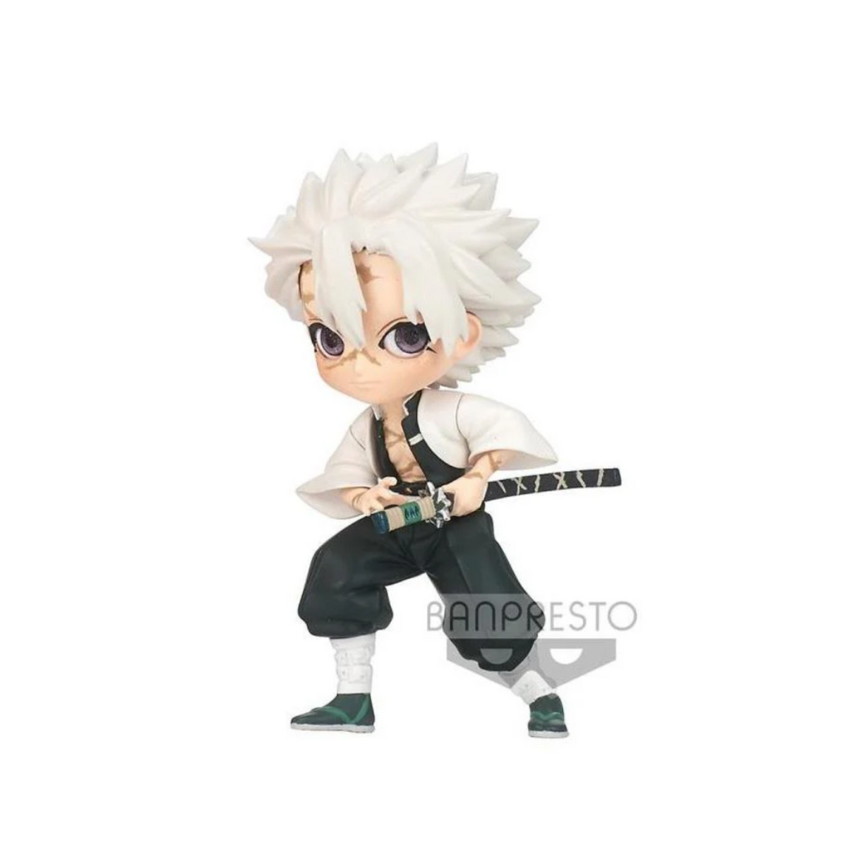 Demon Slayer: Kimetsu no Yaiba Q Posket Petit Vol. 5 "Sanemi Shinazugawa"-Bandai-Ace Cards & Collectibles