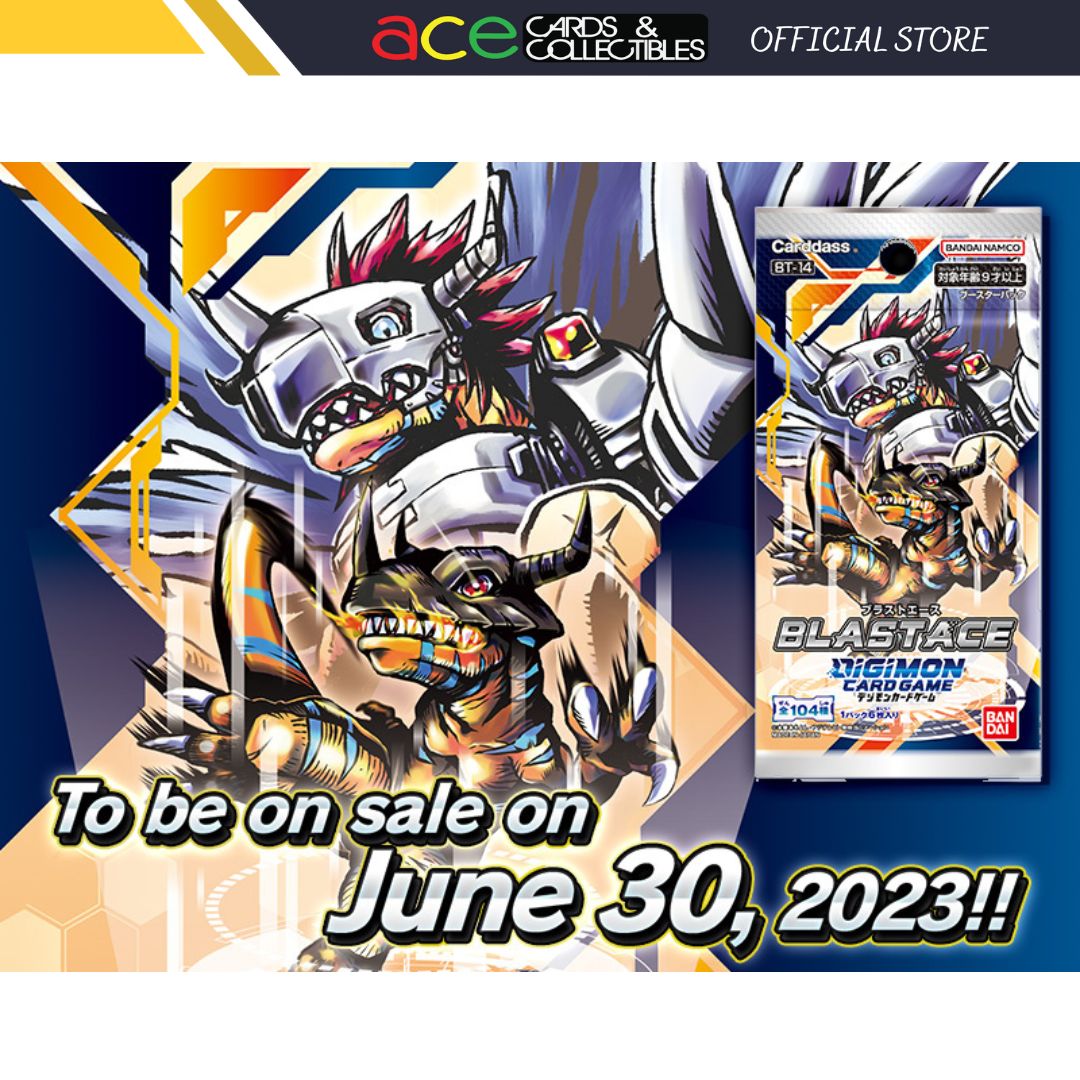 Digimon Card Game &quot;Blast Ace&quot; Ver.14 Booster [BT-14] (Japanese)-Carton Box (12boxes)-Bandai-Ace Cards &amp; Collectibles