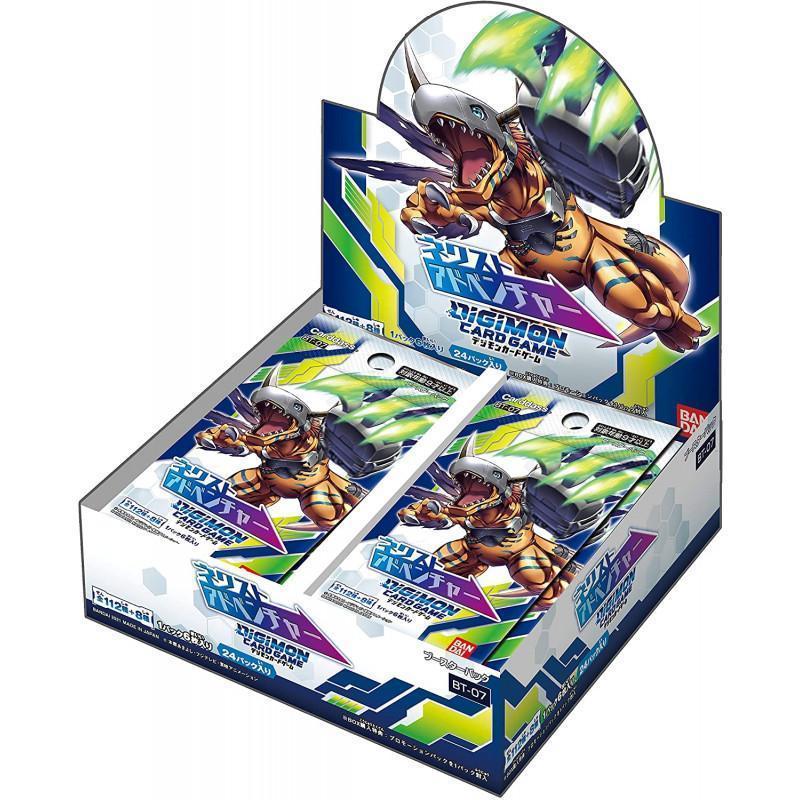 Digimon Card Game Booster Box- BT01 / BT02 / BT03 / BT04 / BT05 / BT06 / BT07 / BT08 / BT09 / BT10 / BT11 / BT12/ BT13/ BT14/BT15/BT16/BT17/BT18(Japanese)-Booster Box BT-07-Bandai-Ace Cards &amp; Collectibles