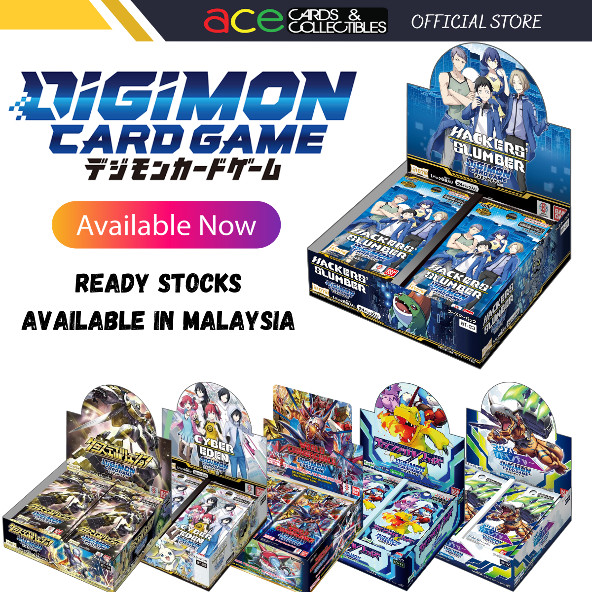 Digimon Card Game Booster Box [BT03/BT19/BT22/BT23] (Japanese)-Booster Box BT-01-Bandai-Ace Cards & Collectibles