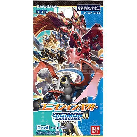 Digimon Card Game Booster Pack- BT01 / BT02 / BT03 / BT04 / BT05 / BT06 / BT07 / BT08 / BT09 / BT10/ BT11/ BT12/ BT13/ BT14/BT15/BT16/BT17 (Japanese)-Booster Pack BT-03-Bandai-Ace Cards &amp; Collectibles