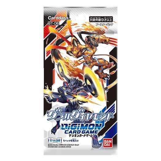 Digimon Card Game Booster Pack- BT01 / BT02 / BT03 / BT04 / BT05 / BT06 / BT07 / BT08 / BT09 / BT10/ BT11/ BT12/ BT13/ BT14/BT15/BT16/BT17 (Japanese)-Booster Pack BT-06-Bandai-Ace Cards &amp; Collectibles