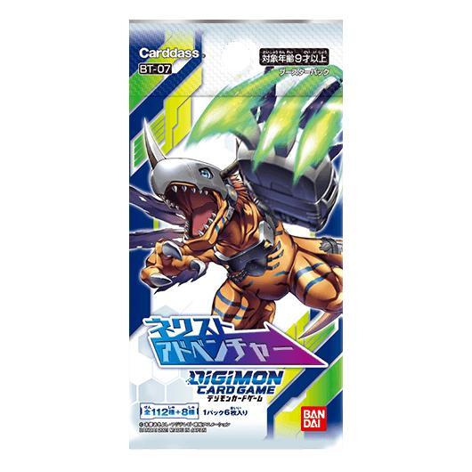 Digimon Card Game Booster Pack- BT01 / BT02 / BT03 / BT04 / BT05 / BT06 / BT07 / BT08 / BT09 / BT10/ BT11/ BT12/ BT13/ BT14/BT15/BT16/BT17 (Japanese)-Booster Pack BT-07-Bandai-Ace Cards &amp; Collectibles