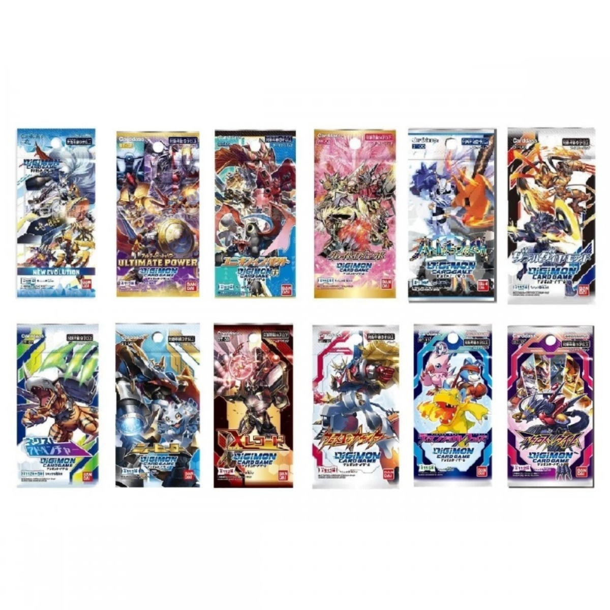 Digimon Card Game Booster Pack- BT01 / BT02 / BT03 / BT04 / BT05 / BT06 / BT07 / BT08 / BT09 / BT10/ BT11/ BT12/ BT13/ BT14/BT15/BT16/BT17/BT18 (Japanese)-Booster Pack BT-01-Bandai-Ace Cards & Collectibles