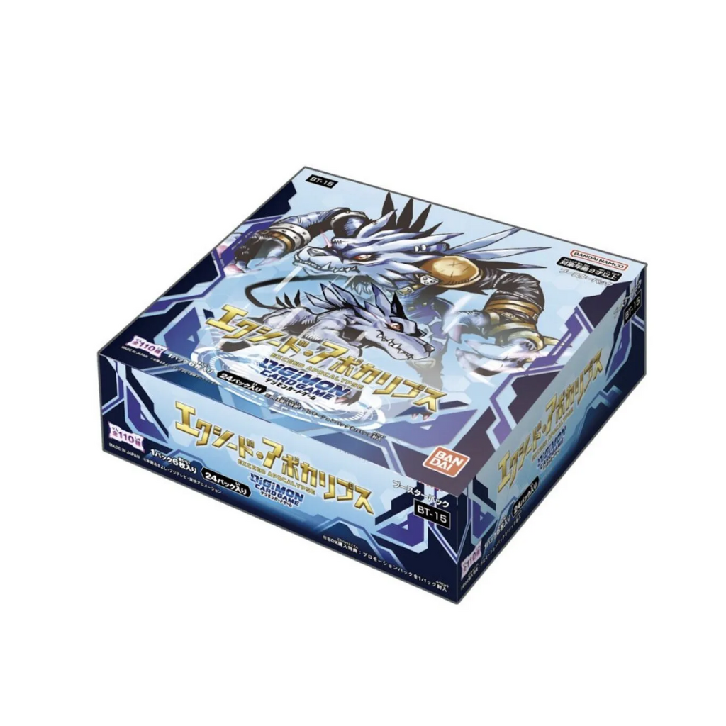 Digimon Card Game "Exceed Apocalypse" Ver.15 Booster [BT-15] (Japanese -  Ace Cards & Collectibles