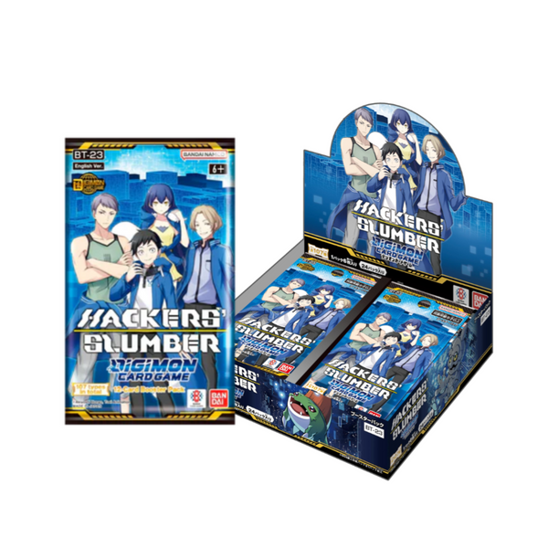 Digimon Card Game "Hacker's Slumber" Ver.23 Booster [BT-23] (Japanese)-Single Pack (Random)-Bandai-Ace Cards & Collectibles