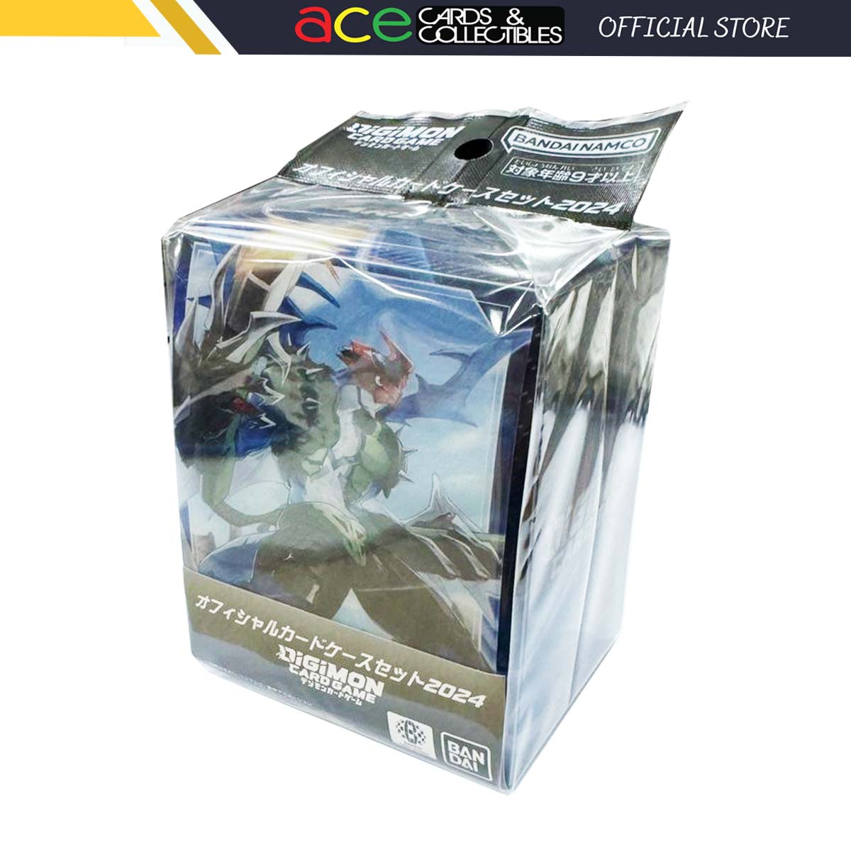 Digimon Card Game Official Card Case Set 2024 (Japanese)-Bandai-Ace Cards &amp; Collectibles