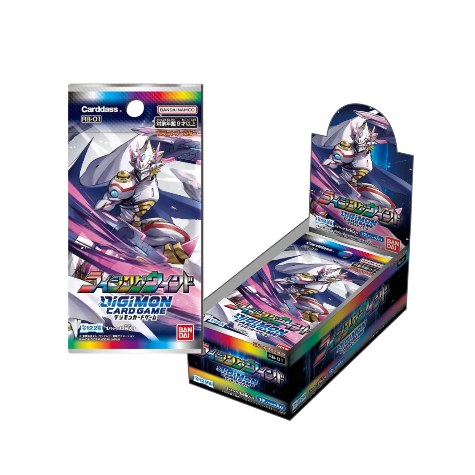 Digimon Card Game "Reboot Booster Rising Wind" [RB-01] (Japanese)-Single Pack (Random)-Bandai-Ace Cards & Collectibles