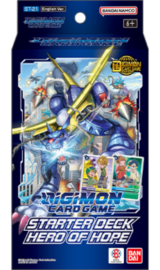 Digimon Card Game Starter Deck [ST-20 Protector of Light / ST-21 Hero of Hope] (Japanese)-ST-20-Bandai-Ace Cards & Collectibles