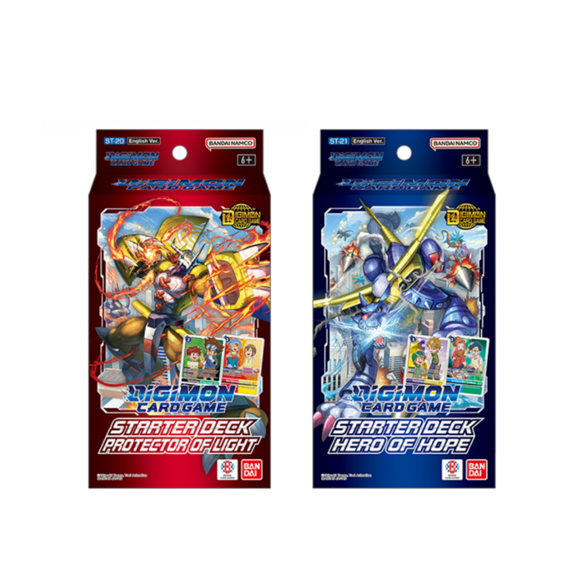 Digimon Card Game Starter Deck [ST-20 Protector of Light / ST-21 Hero of Hope] (Japanese)-ST-20-Bandai-Ace Cards & Collectibles