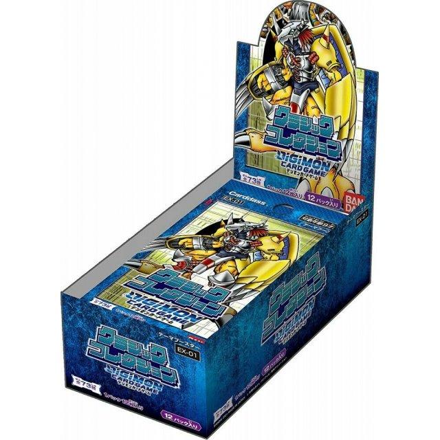 Digimon Card Game Theme Booster Box- EX01 / EX02 / EX03 / EX04/ EX06/ EX07 (Japanese)-Booster Box EX-01-Bandai-Ace Cards & Collectibles