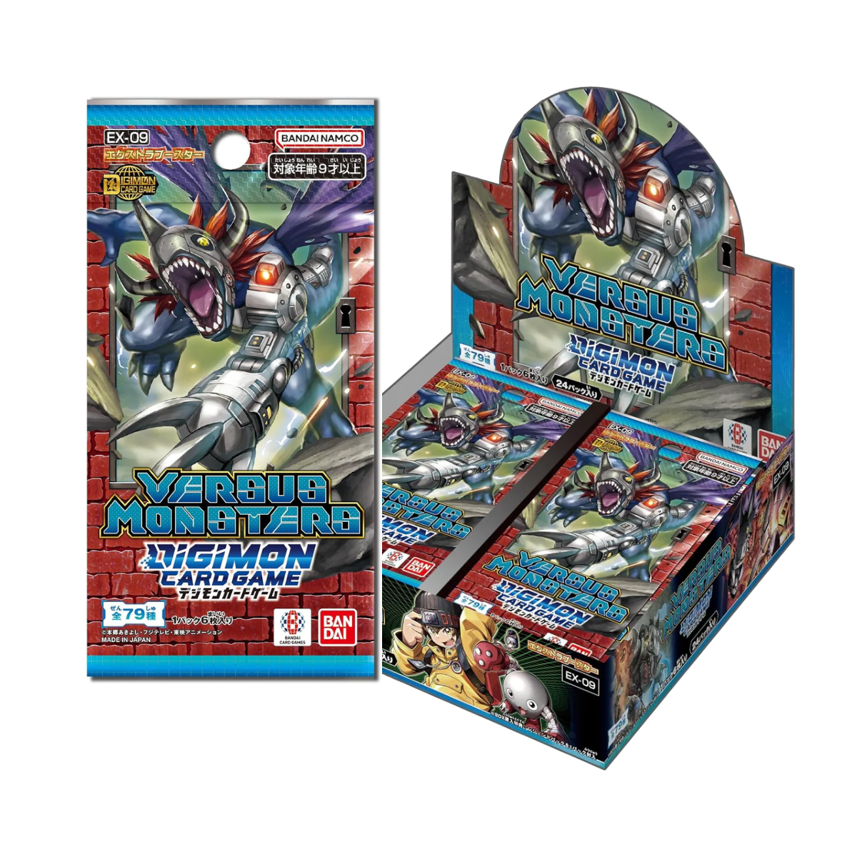 Digimon Card Game Theme Booster "Versus Monsters" [EX-09] (Japanese)-Single Pack (Random)-Bandai-Ace Cards & Collectibles