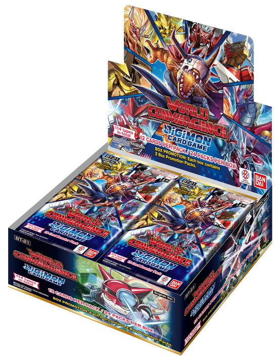 Digimon Card Game "World Convergience" Ver.21 Booster [BT-21] (Japanese)-Single Pack-Bandai-Ace Cards & Collectibles