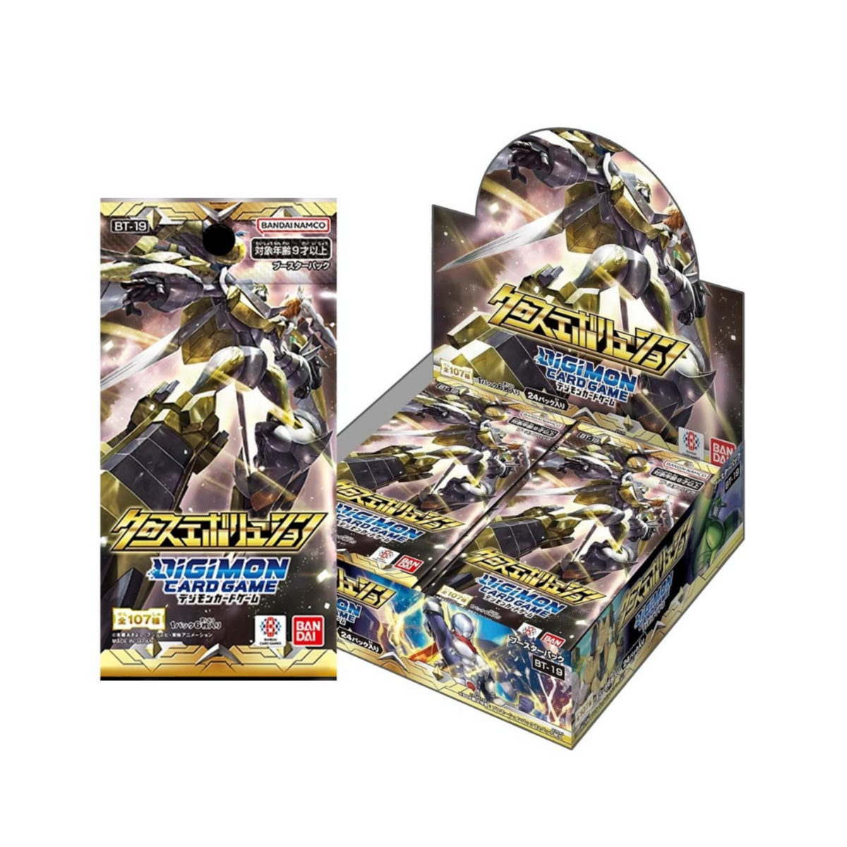 Digimon Card Game "Xros Evolution" Ver.19 Booster [BT-19] (Japanese)-Single Pack (Random)-Bandai-Ace Cards & Collectibles